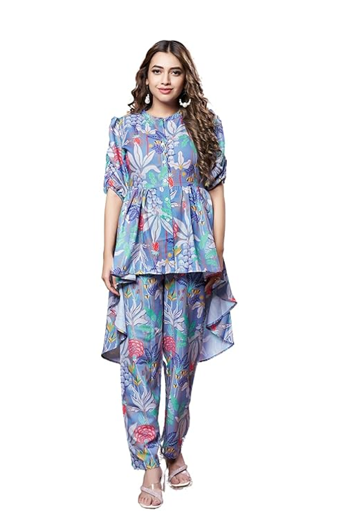 Leriya Fashion Anarkali Kurta-Set for Women