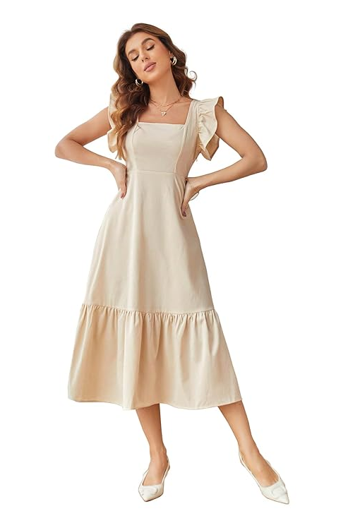 Waist Vacation Outfits Woman Dress