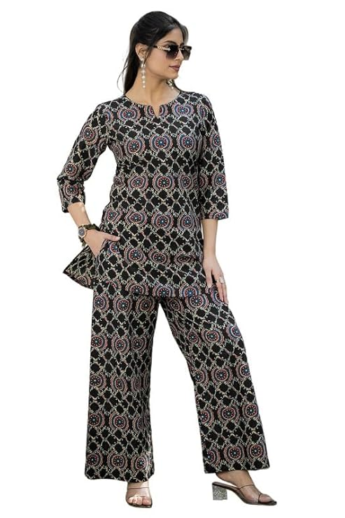 Cotton Ethnic Wear Co Ord Set