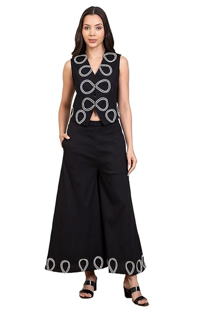 Pants Indo Western Set for Women's