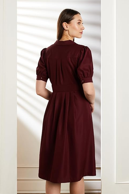 Women's 'Desk-to-Dinner' Fit & Flare Wrap Dress