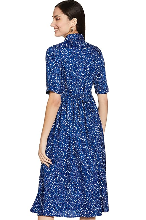 Symbol Women's One Piece Western Midi Dress