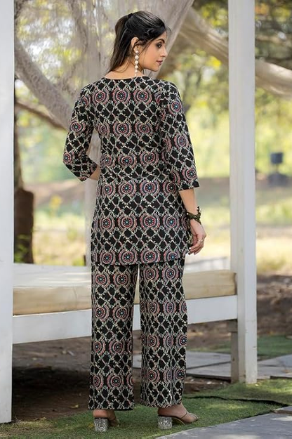 Cotton Ethnic Wear Co Ord Set