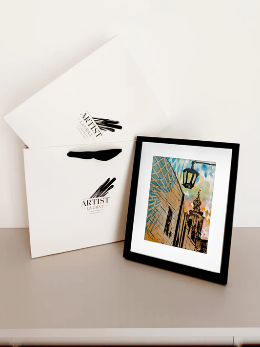 Orca Watercolour Painting